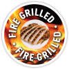 Fire grilled symbol USA